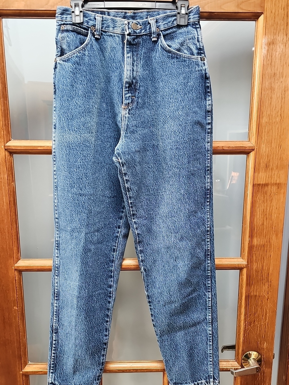 Vintage Women's Wrangler Blue Relaxed Straight Jeans
